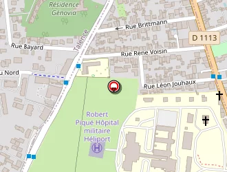 Carte de Prieuré Cécile à Talence