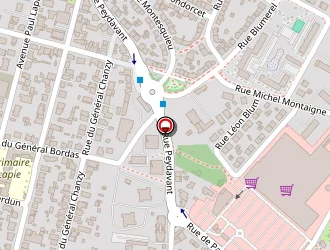 Carte de Delanoe Alain à Talence