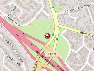 Carte de Trinquet La Cancha à Pessac