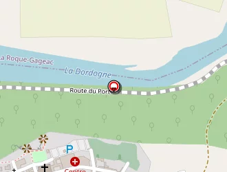 Carte de Lle Carreyrou à Domme