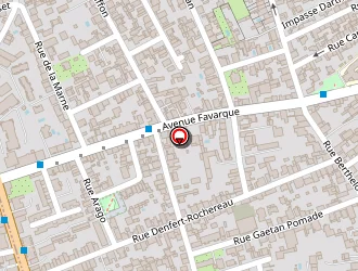 Carte de Dermel Lazarre à Bègles