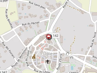 Carte de Vallon Thomas à Upie