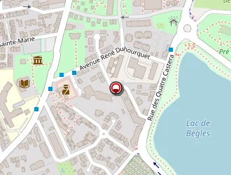 Carte de Dulhauste Thermique à Bègles