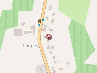 Carte de Millet Espace Vert à Loupes