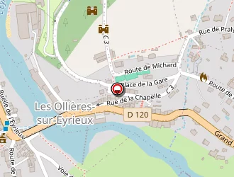 Carte de Fred'eau à Dunière-sur-eyrieux