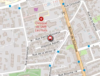 Carte de Boulangerie Ange à Bègles