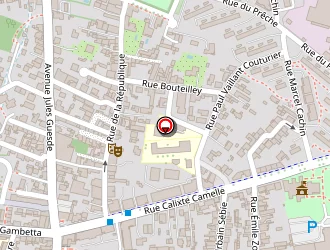 Carte de Millet Julie à Bègles