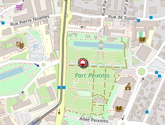 Carte de Espace Arnozan à Talence