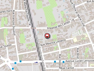 Carte de Lainé Adrien à Bègles