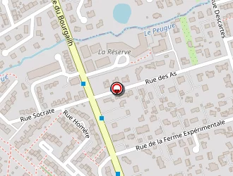 Carte de Le Bourgailh à Pessac