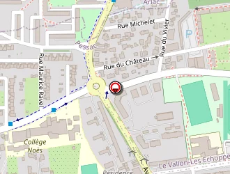 Carte de Clavé Evelyne à Pessac