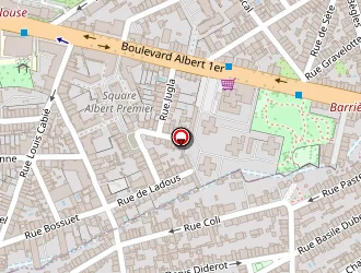 Carte de Dupas Frédéric à Bègles