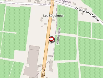 Carte de Unidor (cooperative) à Monbazillac