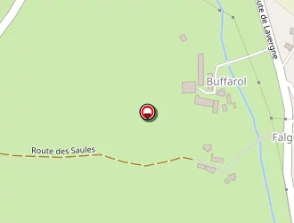 Carte de Gaec Ferme Lafargue à Thégra