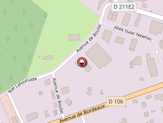 Carte de Aquit'm à Saint-jean-d'illac