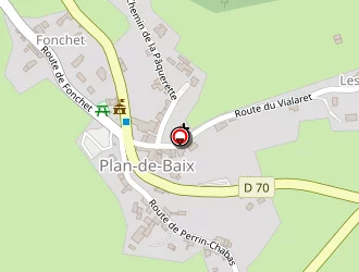 Carte de Vignon Xavier à Plan-de-baix