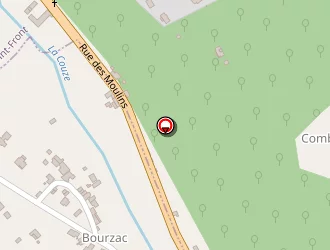 Carte de Roc De Bourzac (cgph) à Bayac