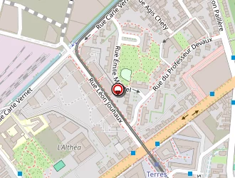 Carte de Clos Des Boulevards à Bordeaux