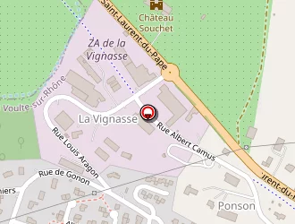 Carte de S.n.d Solutionet à Voulte-sur-rhône (la)