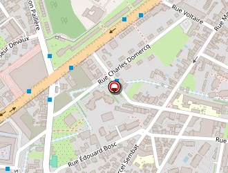 Carte de Agnès Beauté à Bègles