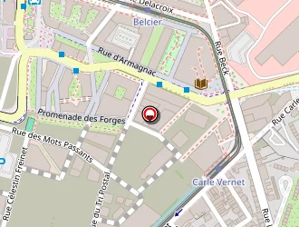 Carte de Plaquitaine à Bordeaux