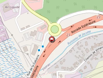 Carte de Flunch à Bouliac