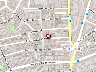 Carte de Bio-nansouty à Bordeaux