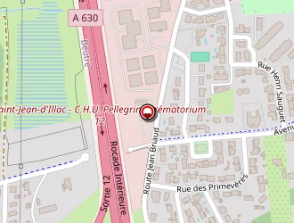 Carte de Pin Benoît à Mérignac