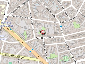 Carte de Laure Cassou à Bordeaux