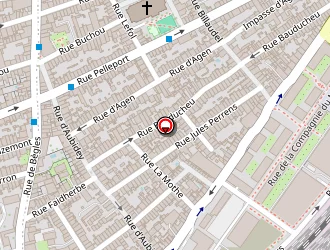 Carte de Depot Vente Desjardins à Bordeaux