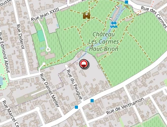 Carte de 2l Secrétariat à Mérignac