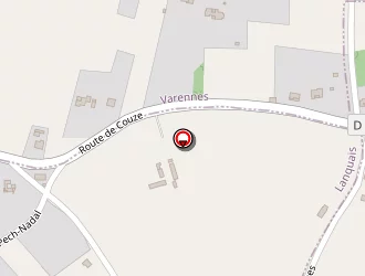 Carte de Bidou à Lanquais