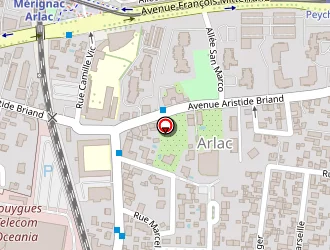 Carte de Institut Christine à Mérignac