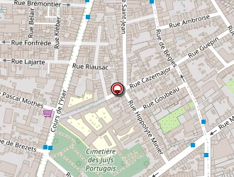 Carte de La Récré à Bordeaux