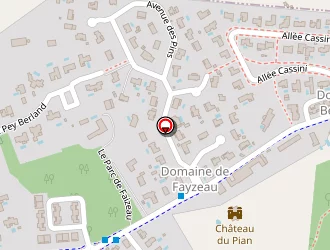 Carte de Euro-sièges à Bouliac