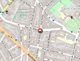 Carte de Domino's Pizza à Bordeaux