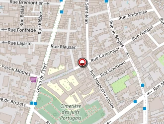 Carte de La Pause Tropikal à Bordeaux