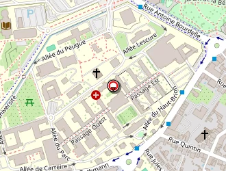 Carte de Congress Rive Droite à Bordeaux