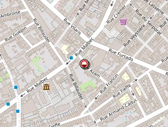 Carte de Disbel à Bordeaux