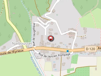 Carte de Chambon à Saint-laurent-du-pape