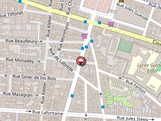 Carte de Cousillan Brigitte à Bordeaux