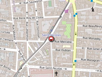 Carte de Ariana à Bordeaux