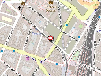 Carte de Desjardins Mathieu à Bordeaux