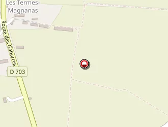 Carte de Les Courrèges à Vézac