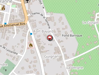 Carte de Genisnack à Branne