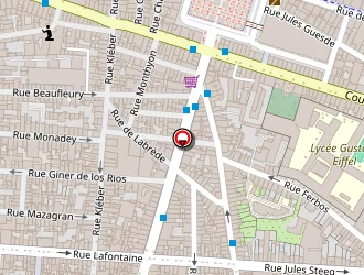 Carte de Parre Caroline à Bordeaux