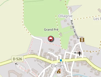 Carte de Alimentation Du Mont Aiguille à Clelles