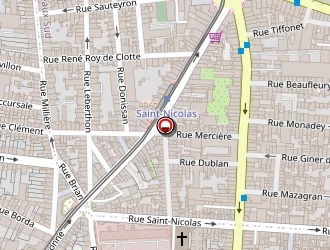 Carte de Speed Burger à Bordeaux