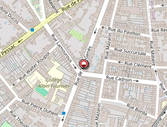 Carte de Berenguer Guy à Bordeaux