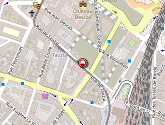 Carte de Nad'hotel à Bordeaux